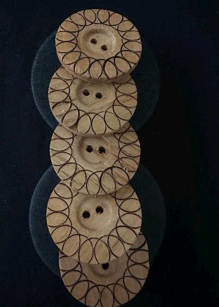 Wooden Decorative Buttons