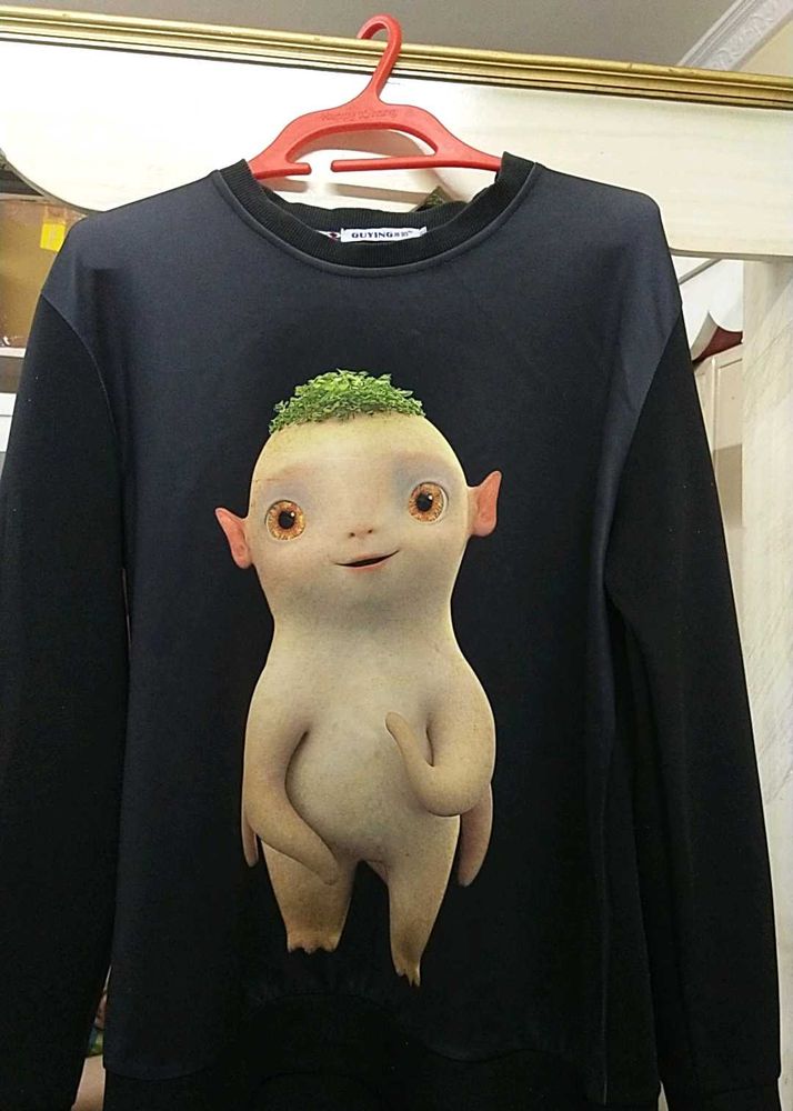 Men And Women Cute Monster Graphic Sweatshirt