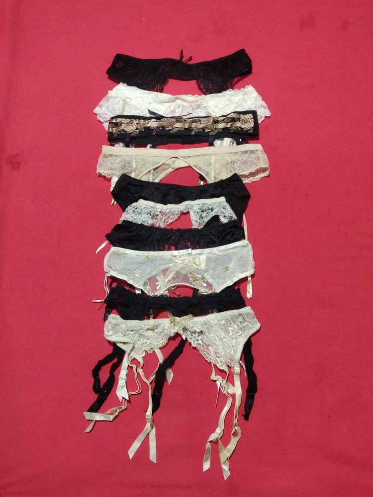 combo 10 Garter Belts mix size 28/30/32/34