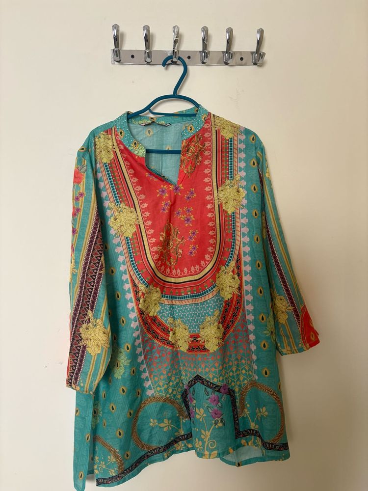 Elegant Printed Kurti