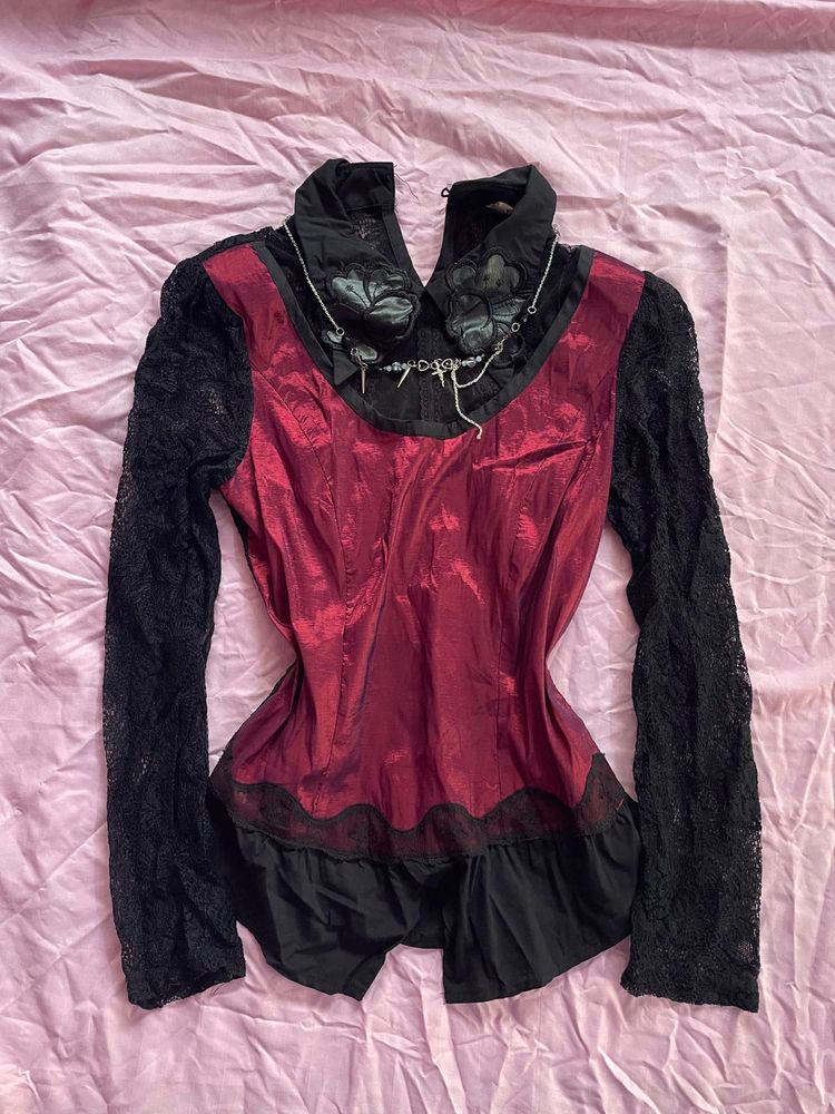 Gothic Vampiric Top