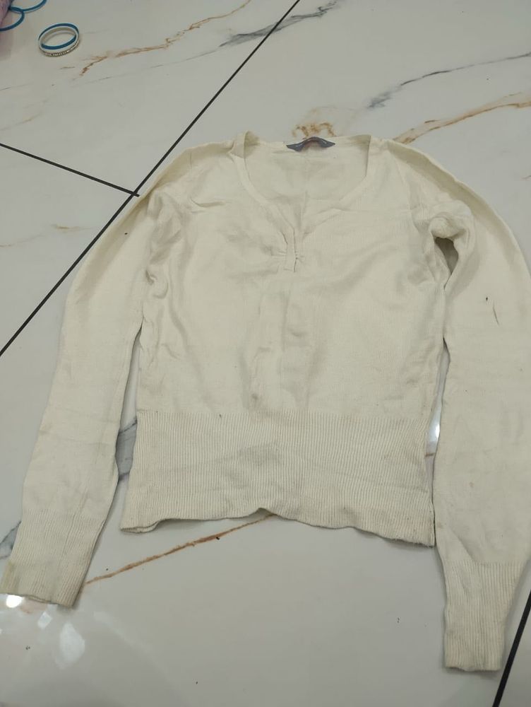 White colour ladies top