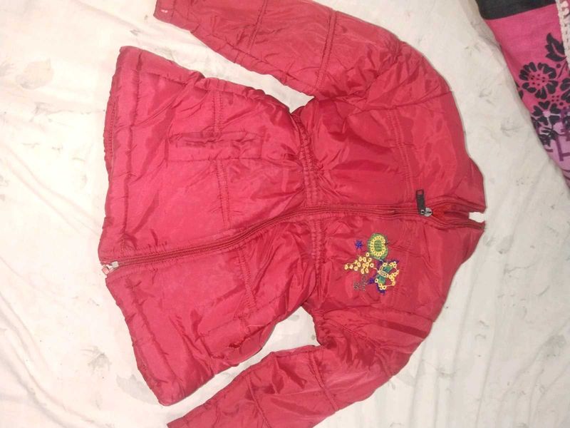 Cute Red Kids Jacket