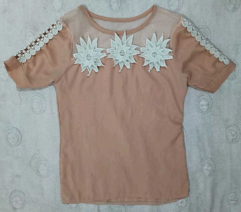 🎊Peach Beautiful Top For Women