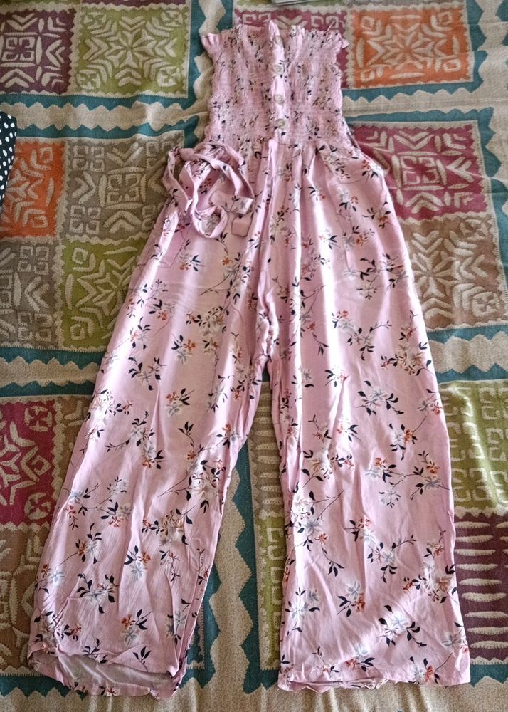 Pink Jumpsuit