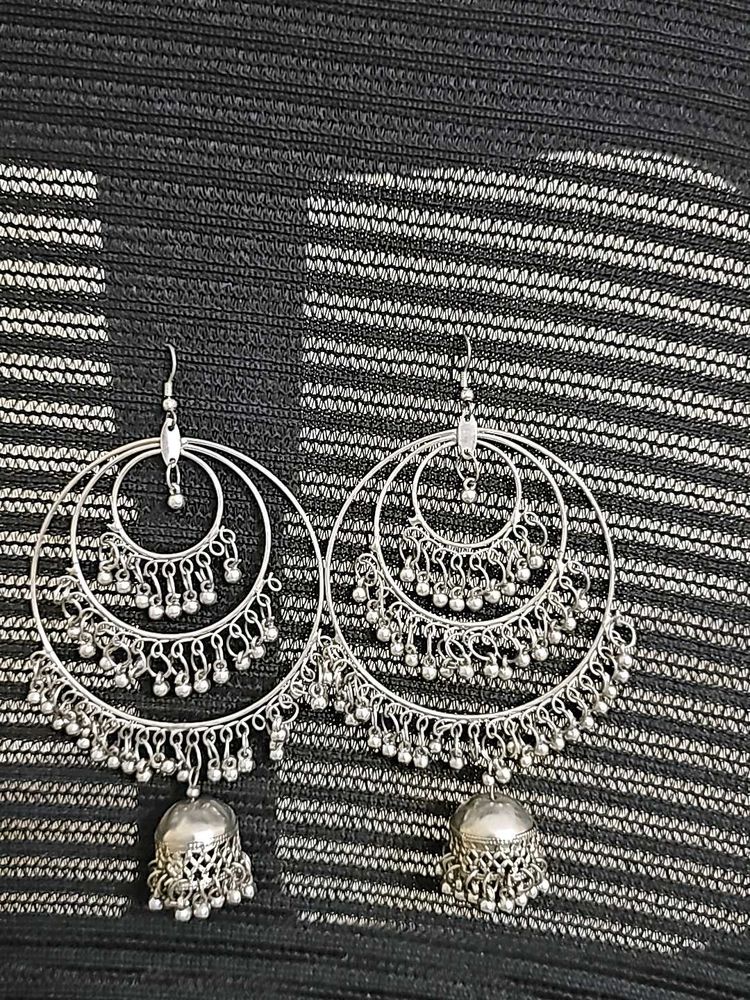 Oxidized Earrings