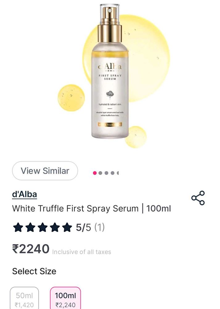 d&#39;alba Piedmont Italian White Truffle First Spray