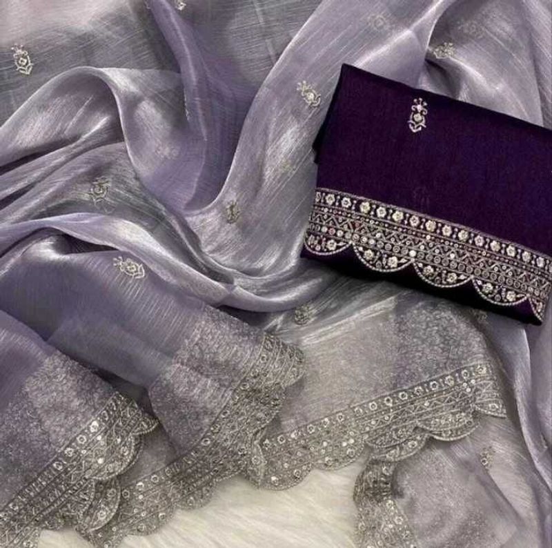 Tissue Saree