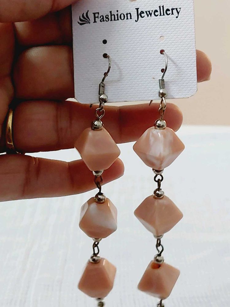 Geometric Drop Earrings