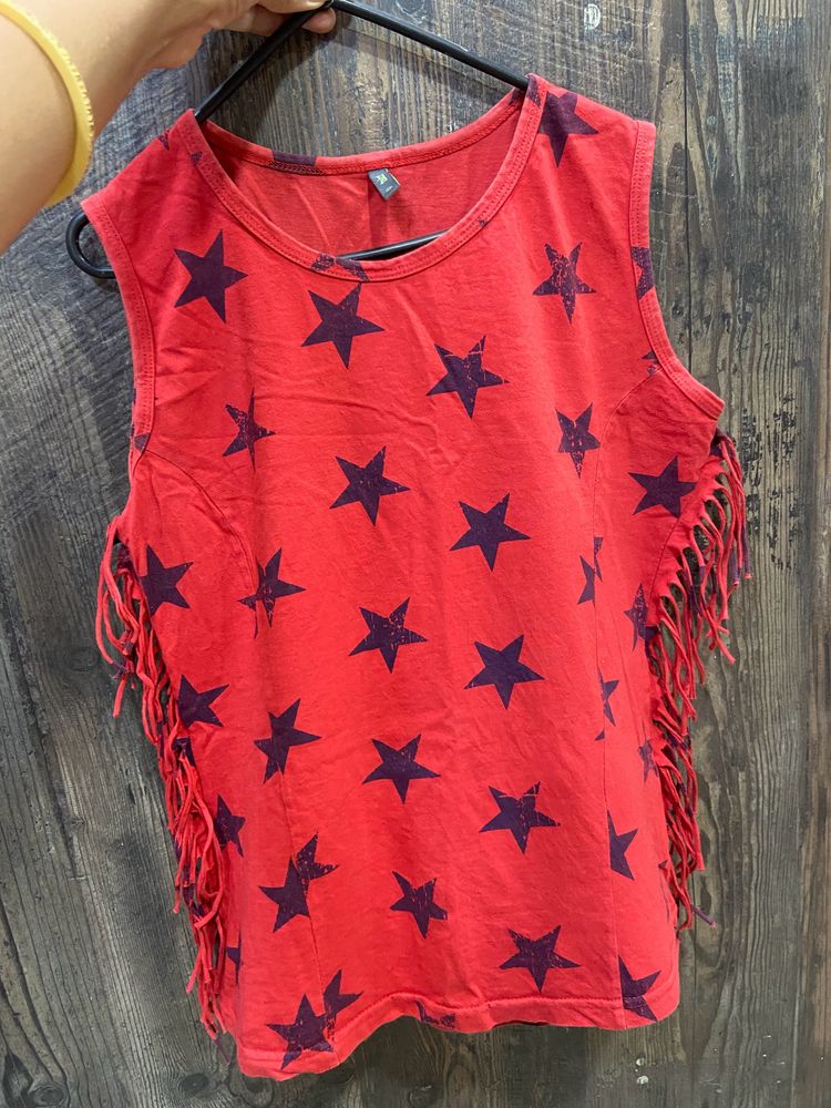 Red Star Fringe Tank
