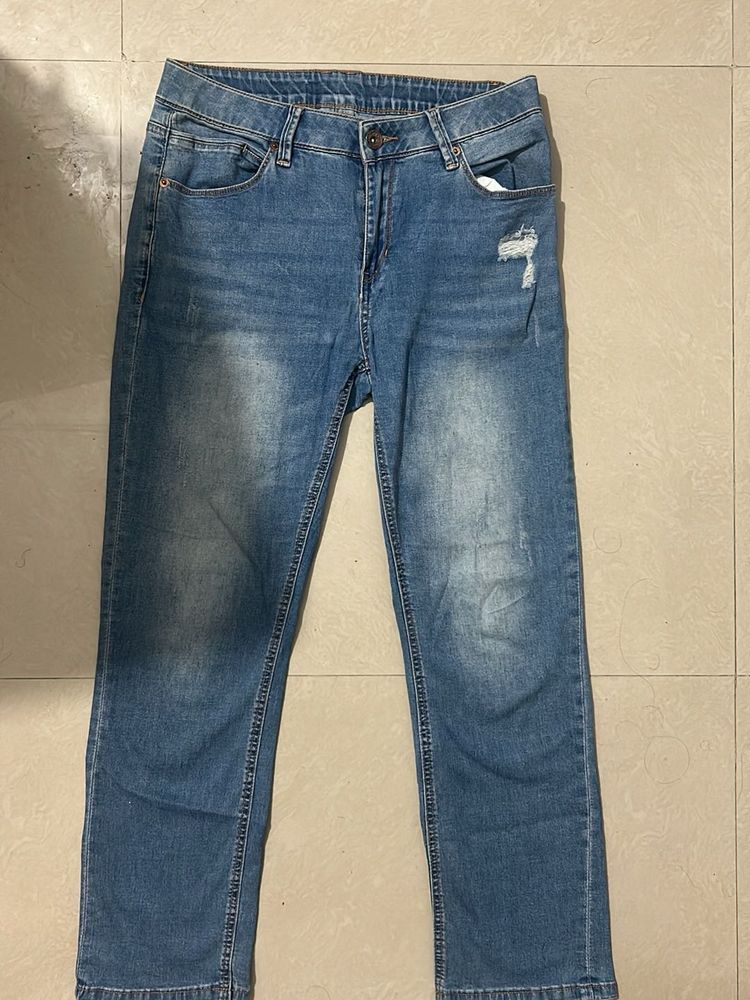 Denim Boyfriend Jeans