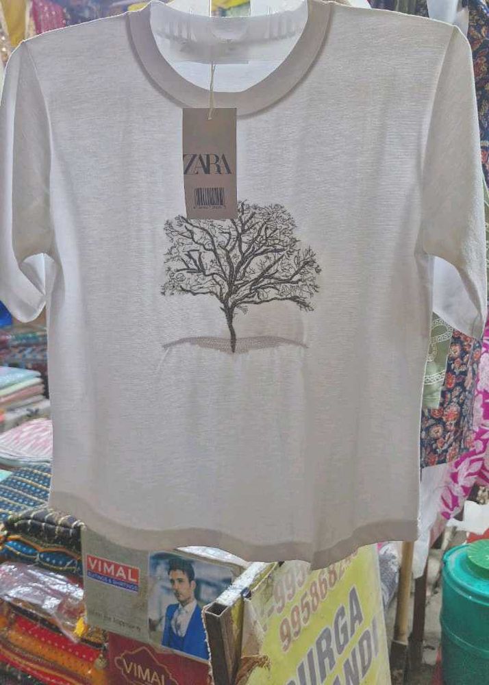 Zara Tree Graphic Tee