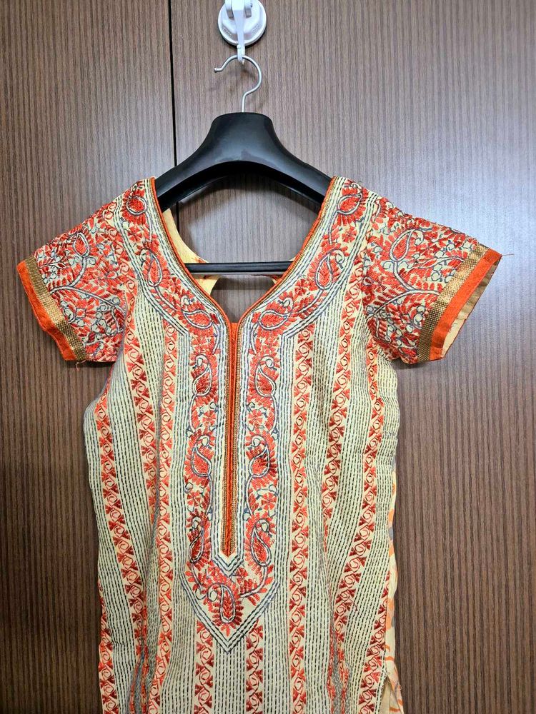 Embroidered Suit Set For Women | 36