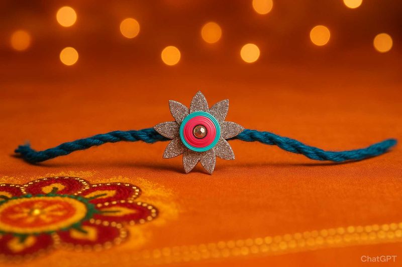 Handmade Kids Rakhi (Quilling)