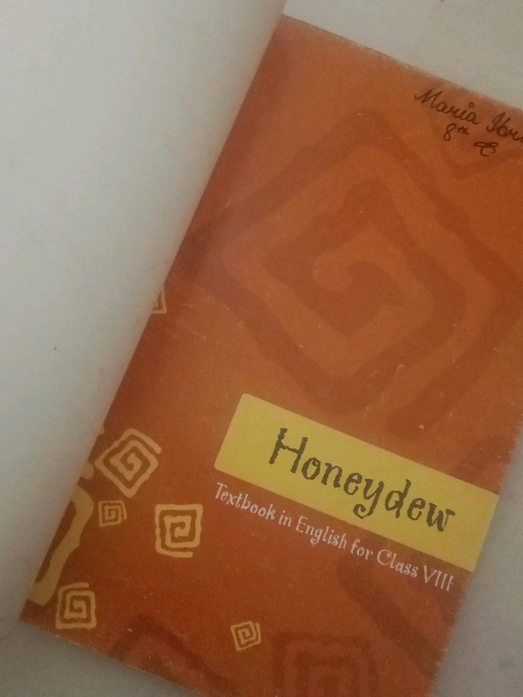 Class 8th  Ncert Honeydew Textbook
