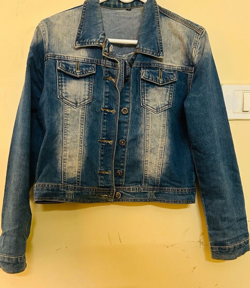 Crop Denim Jacket