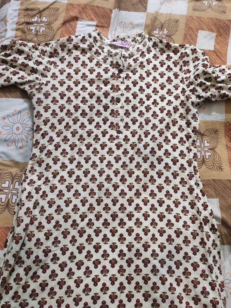Formal Cotton Straight Kurta For Office Going Wome