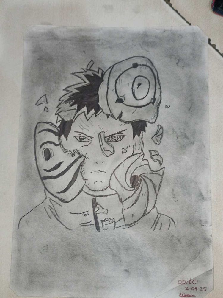 Obito Uchiha Sketch