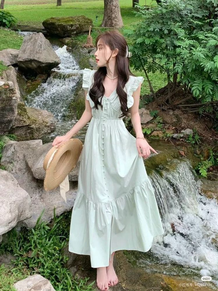 Pintresty Y2k Long Boutique Dress