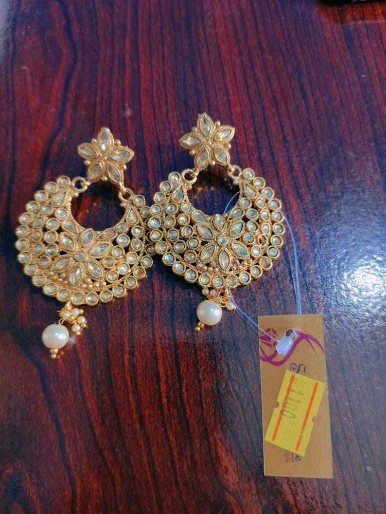 Completely New Earings With Tag