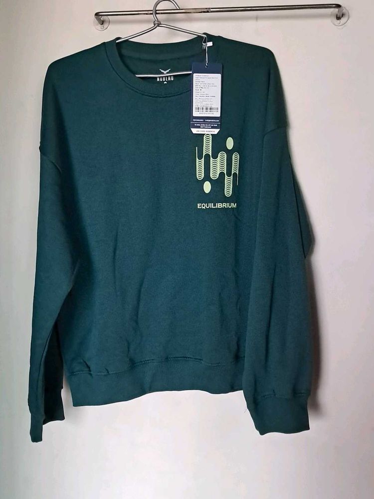 Nobero Relaxed Fit Sweat Shirt Full Sleeve