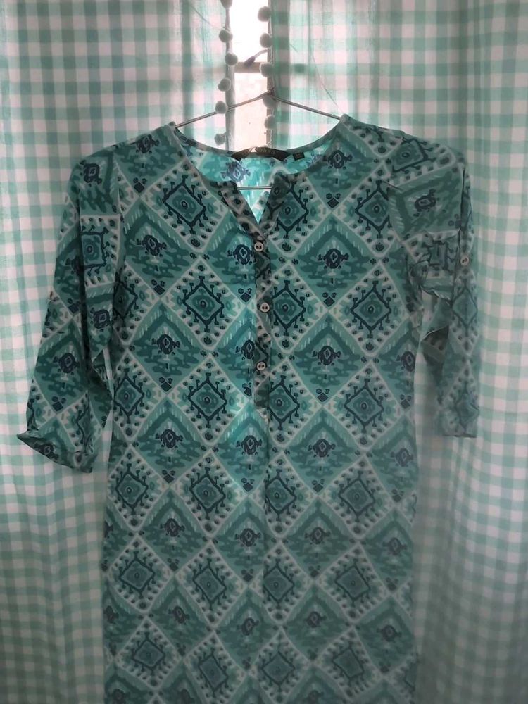 Stylish Printed Tunic Top