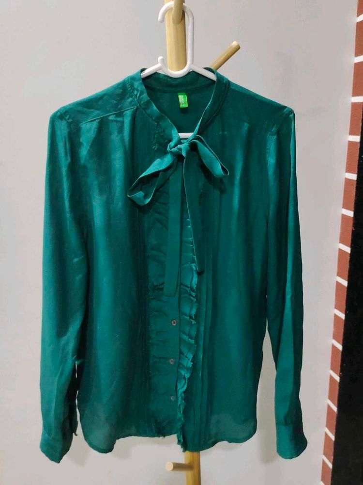 Green Formal Shirt