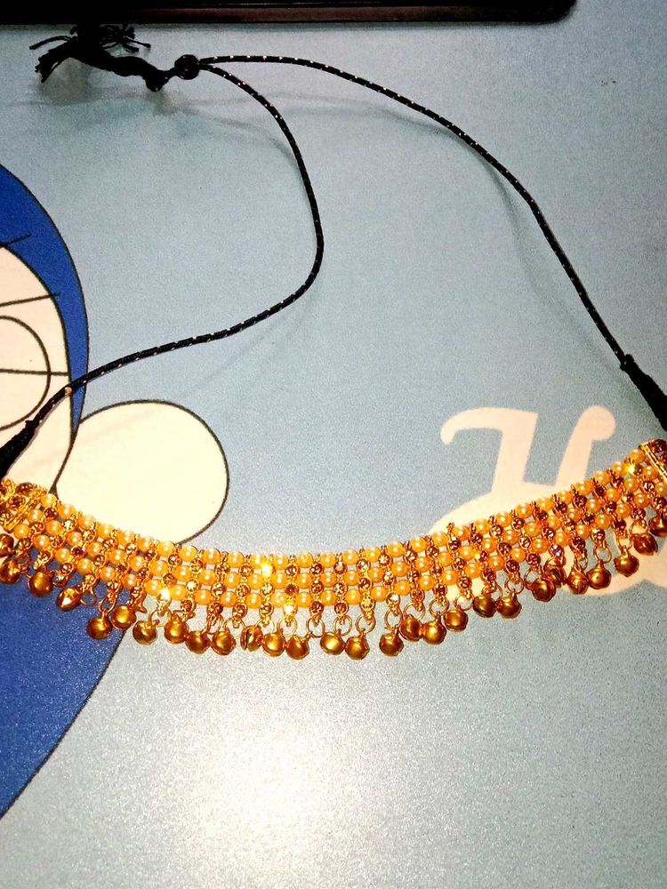 Combo Necklace And To Bangles Kade Set