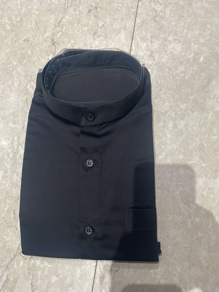 Black Menswear Shirt