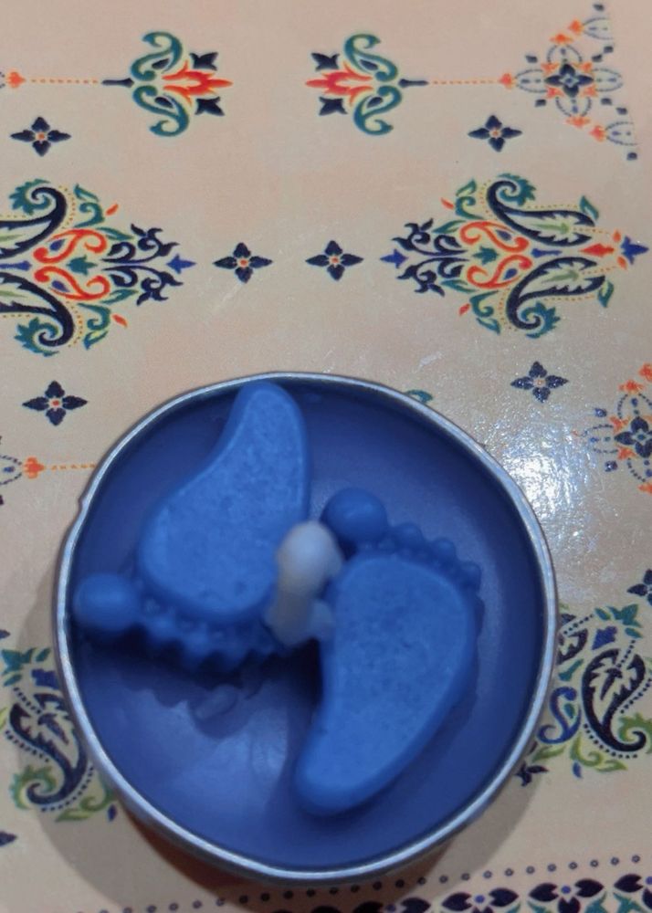 Baby Shower  Feet Candle