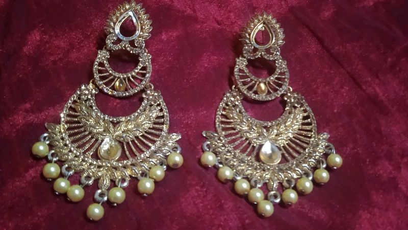Elegant Chandbali Earrings