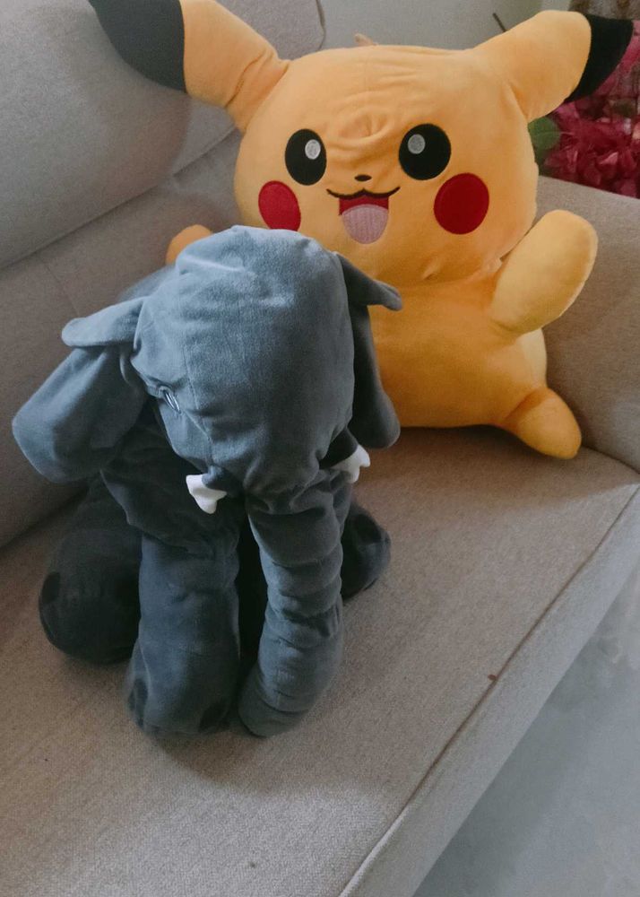 Adorable Plush Toy Duo