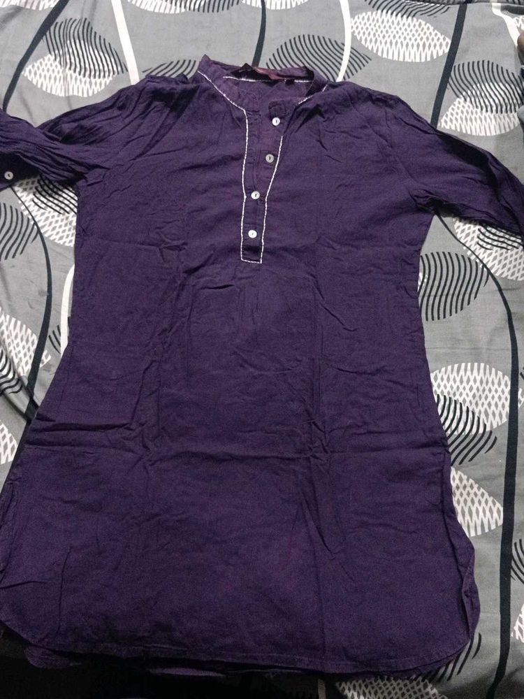 Purple Kurta