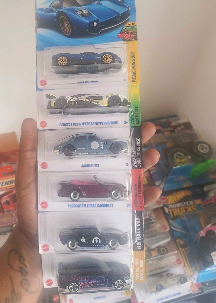 Hot Wheels Set Of 6 Mainlines