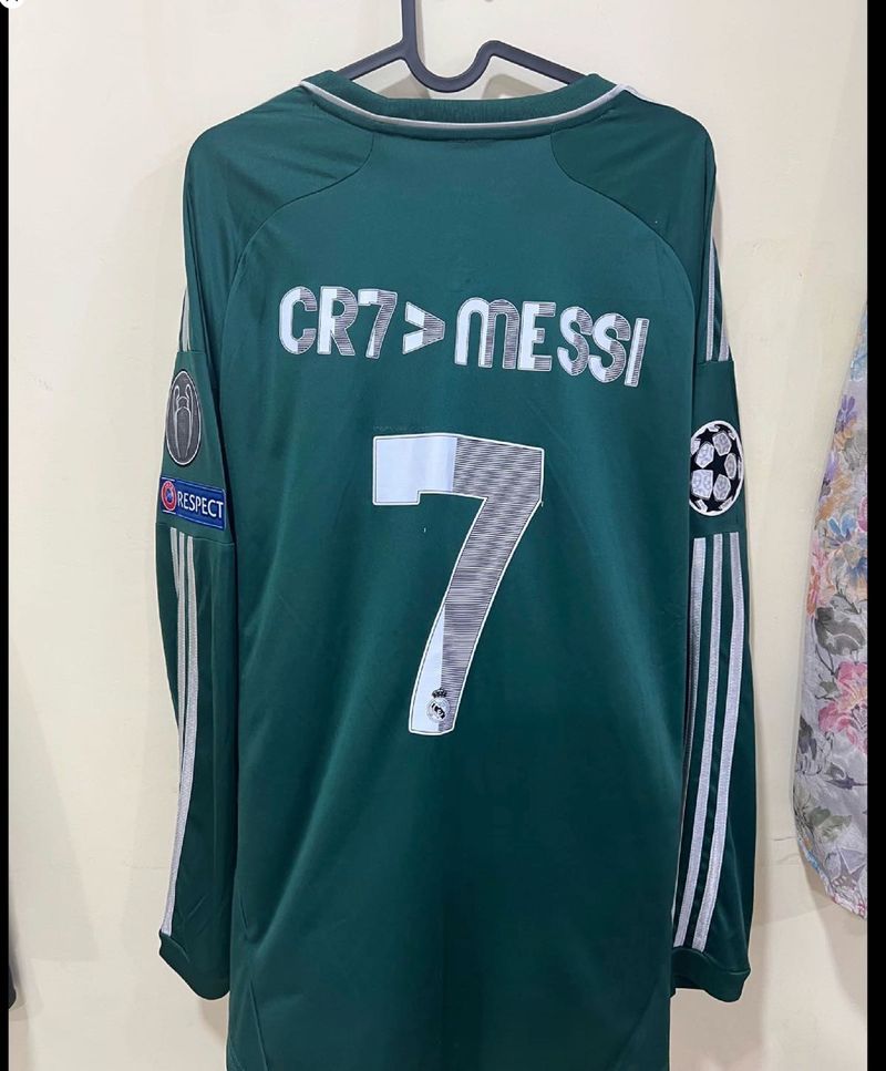 REAL MADRID ORIGINAL CR7&gt;MESSI SPECAILPRINT