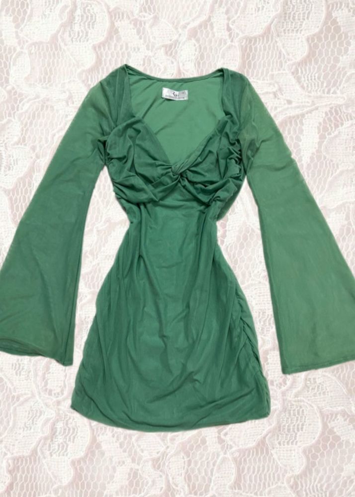Green Mini Dress
