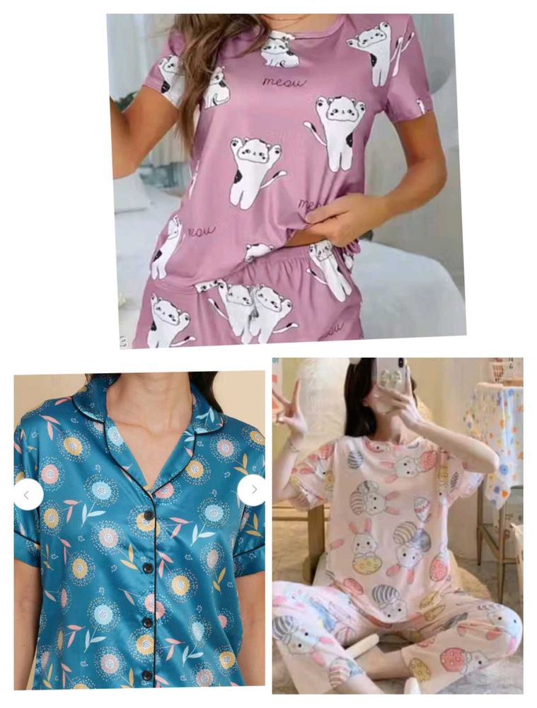 Girls Night Suit Combo Of 4
