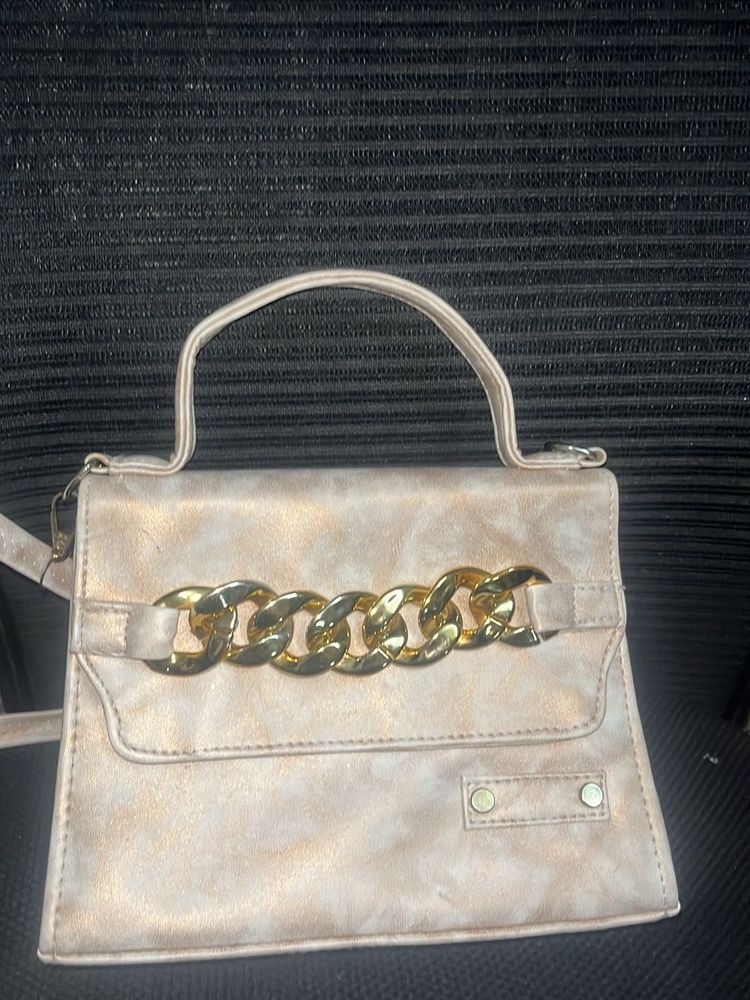 Chain Detail Handbag