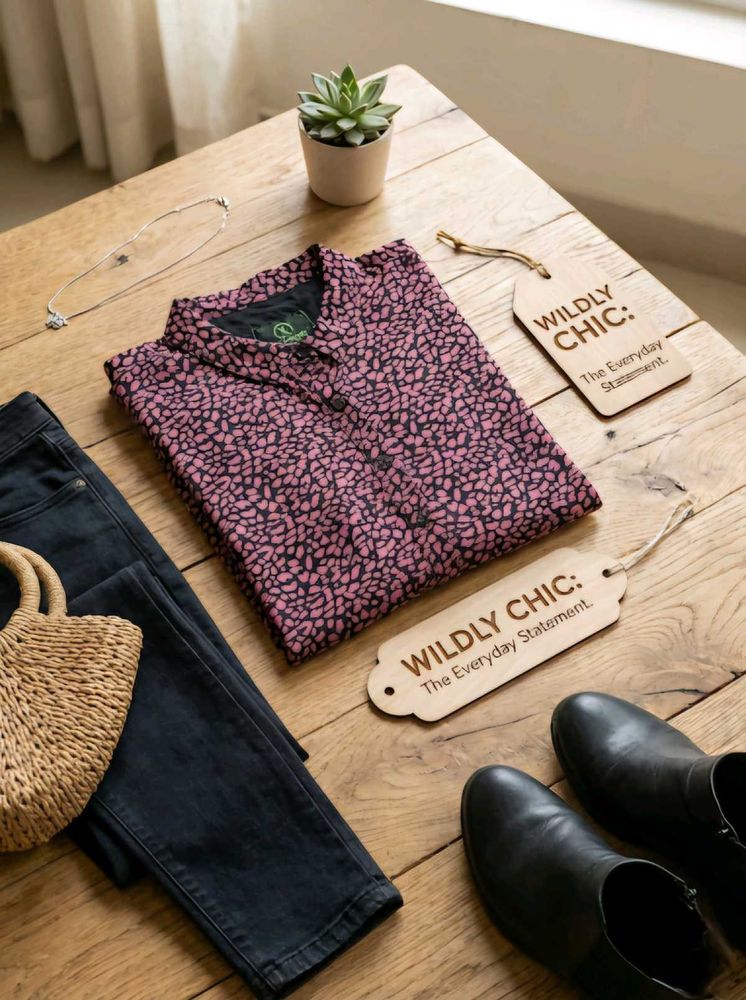 Wildly Chic Printed Top