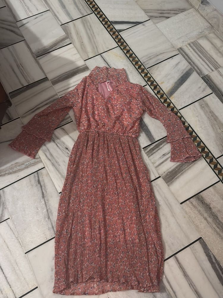 Floral Print Midi Dress