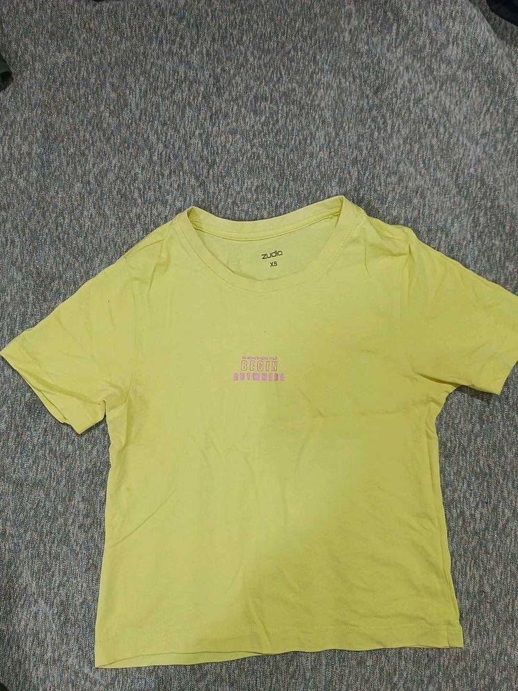 Neon Zudio Graphic Tee - XS