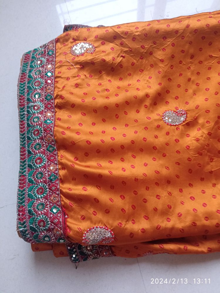 Saree Bandhani
