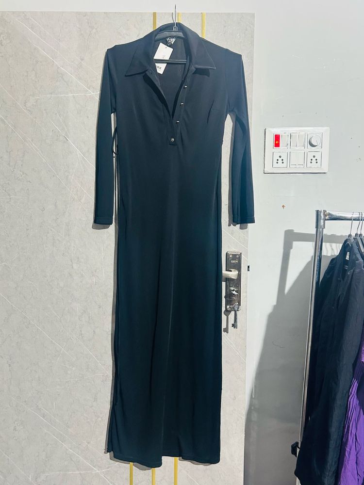 Black Midi Dress