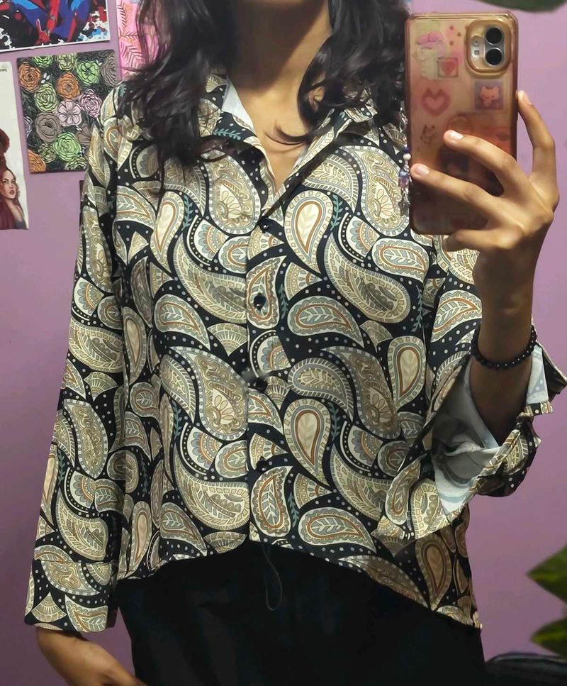 Ethnic Motifs Casual Shirt