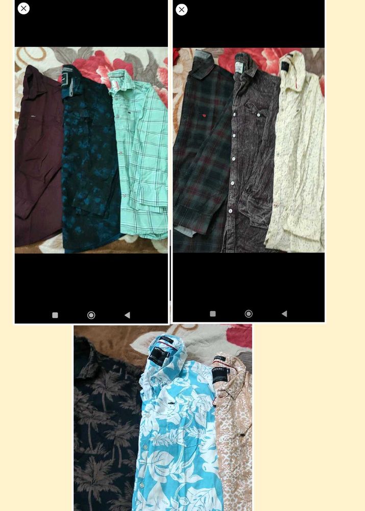 Men&#39;s Shirts Pack Of- 9