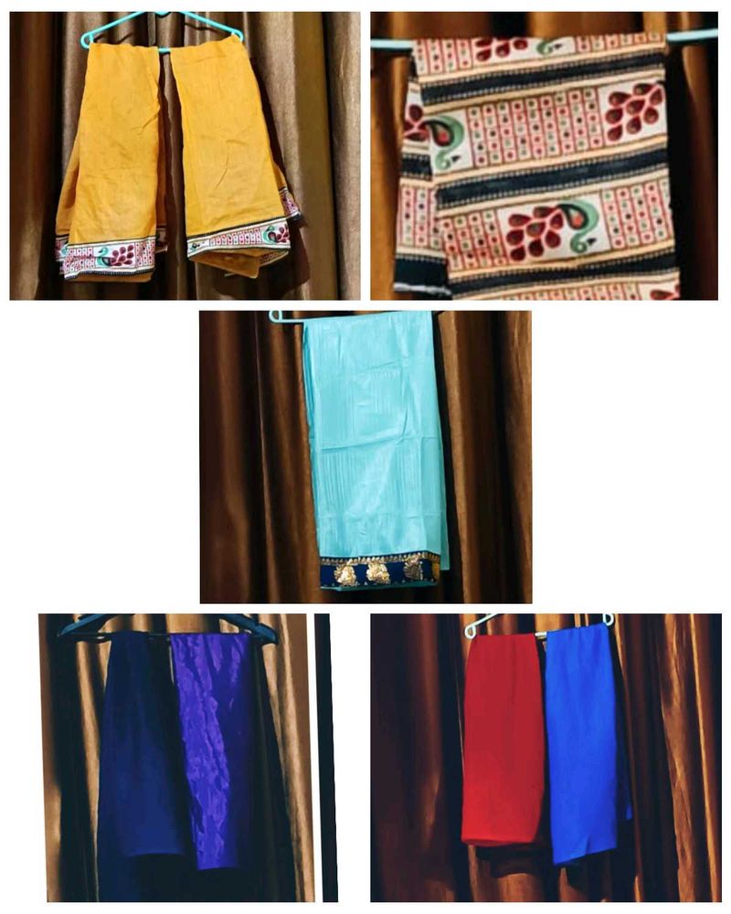 Combo Of 8 Blouse Piece 1 Mtr Each
