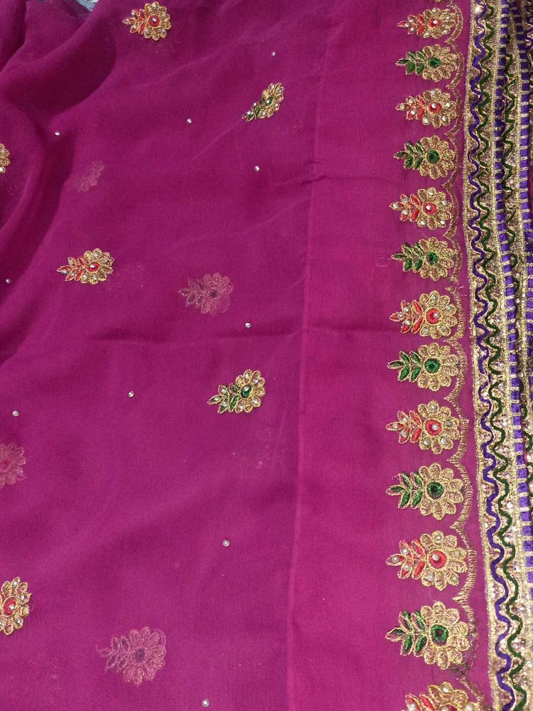 Elegant Purple sarree