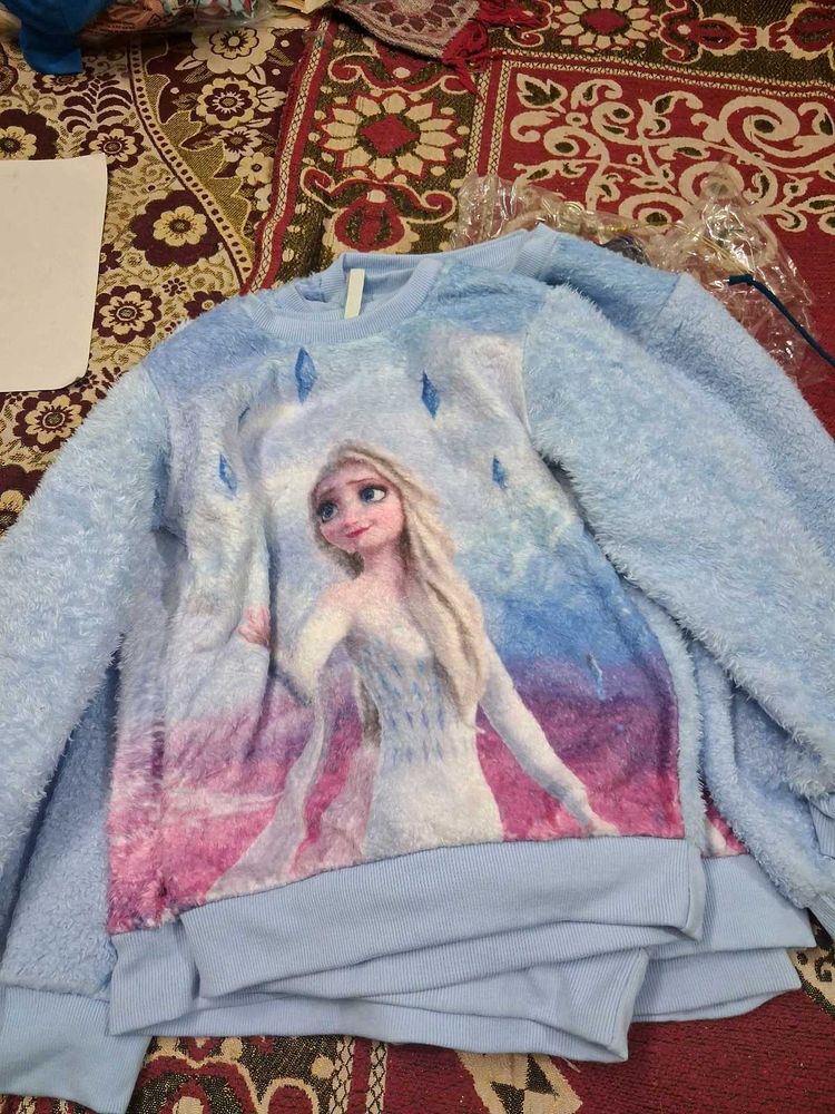 Elsa Frozen Sweater For 7 To 12 Years