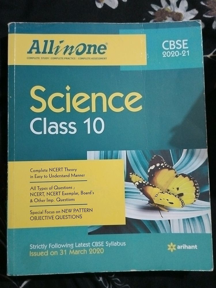 All In One Book Of Science For Class 10