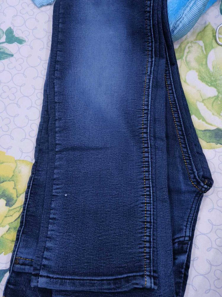 Dark Wash Denim Jeans
